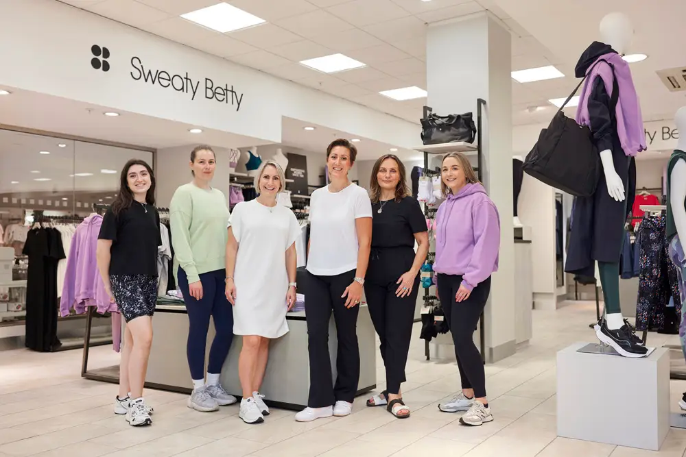 Sweaty Betty Retail Interior Photography